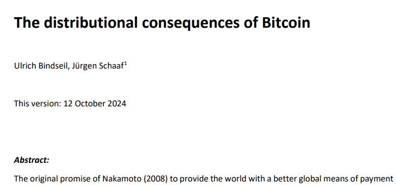 Imagen relacionada con el documento del BCE sobre Bitcoin